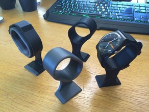 Uhr stand 22mm straps Organisation 3d print model - Mito3D