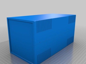 24v 400w scatola di alimentazione l'elettronica personalizzato 3d print model - Mito3D