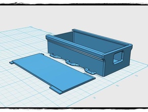 edtracker conteneur vidéo jeux 3d print model - Mito3D