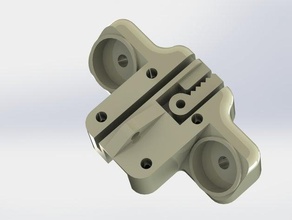delta kossel 15mm magnetic carriage belt tensioner 3d printer parts 3d print model - Mito3D