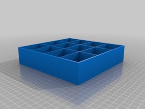 sorten box 180-4x3 tool holders boxes customized 3d print model - Mito3D