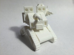 tanque de bot modelo robôs 3d print model - Mito3D