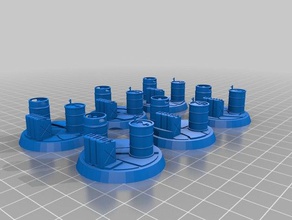 water resupply point objective markers toy game accessories warhammer40k warhammer 40k wh40k 3d print model - Mito3D