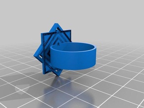 anello quadrato altri 3d print model - Mito3D