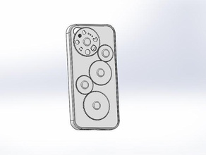 iphone 55s case-Getriebe mobile cover engineeringproject das 5s Licht makeredchallenge Schatten 3d print model - Mito3D