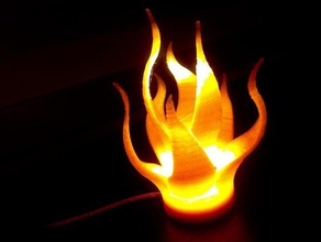 Herd 2 math Dekor Dekoration Flammen Ruhestein ikea-hacks ikea led knicks Lampe Licht kleines 3d print model - Mito3D