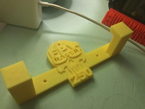 zmr punisher wall mount 3d printing 3d print model - Mito3D