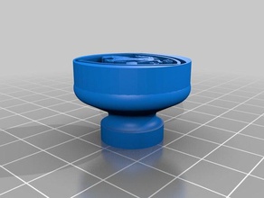 ferrari bouton ménage 3d print model - Mito3D