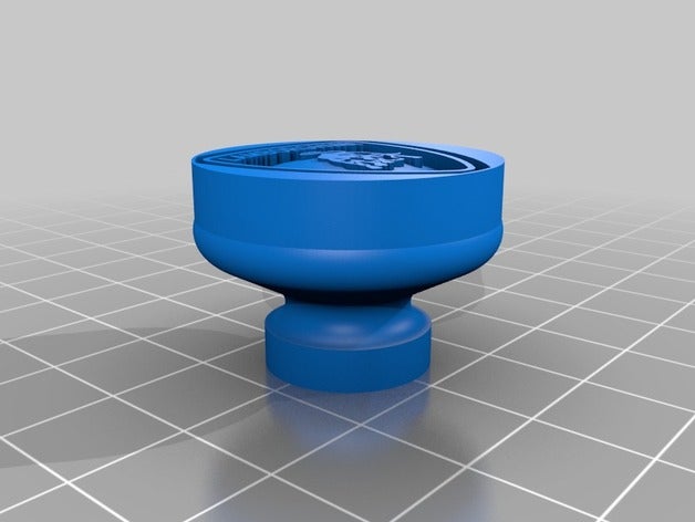 lamborghini knob household 3D print model - Mito3D