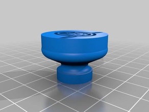 maserati manopola casa 3d print model - Mito3D