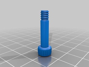 nut job bolt rev 4 parts customized 3d print model - Mito3D