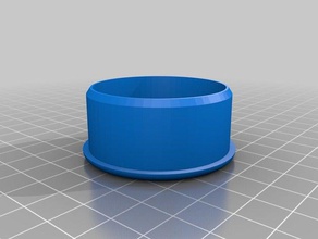 my customized parametric chairtable foot replacement parts 3d print model - Mito3D