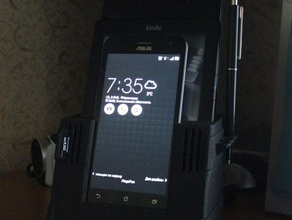 dock station tablet kindle nexus de telefone zenfone 3d print model - Mito3D