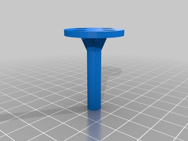 warpquad landing leg diy 3D print model - Mito3D