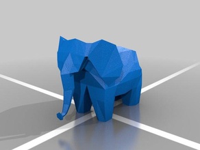phelephant php elefante animais de estimação 3d print model - Mito3D