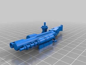 star wars naboo blaster accessoires de jeu arme à feu film la science-fiction 3d print model - Mito3D