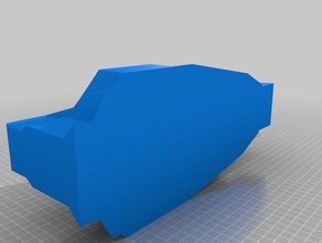 traxxas vücut vakum form kalıp bandit rc araç taslak gizmoman95 plastik kabuk araba solidworks 3d print model - Mito3D