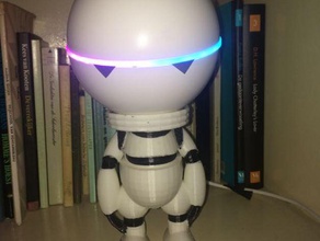 marvin robot de pie hogareño la robótica 3d print model - Mito3D