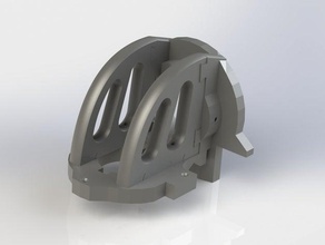 inmoov stronger shoulder frame robotics 3d print model - Mito3D