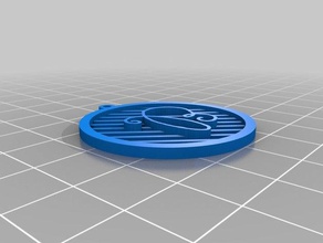 il mio personalizzati orecchini lettera 1 3d print model - Mito3D