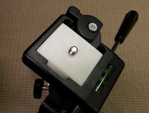 tripod quick release plate camera 3d print model - Mito3D