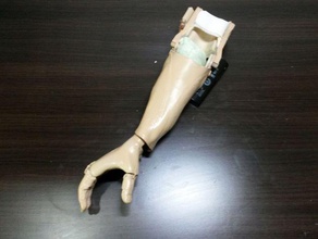 flexy arm ii thermoformed people prosthesis 3d print model - Mito3D