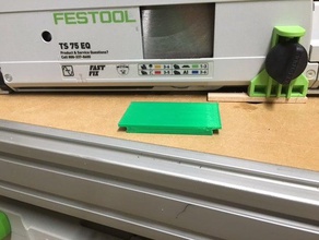 festool ts-75 cover plate parts 3d print model - Mito3D
