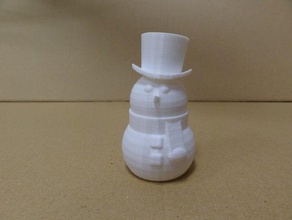 bonhomme de neige la construction jouets 3d print model - Mito3D