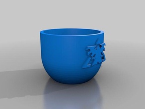 terran cup i contenitori gioco da tavolo dadi tazza di geek starcraft 2 3d print model - Mito3D