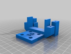 suporte para extrusora 3d impressão 3d print model - Mito3D