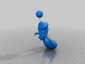 delivery moogle ffxiv arr 3d printing tests 3d print model - Mito3D