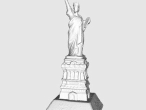 american committee modelo da estátua liberdade varreduras réplicas 1885 nova iorque lembrança 3d print model - Mito3D
