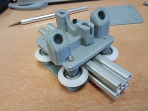 g-fente de transport delta l'imprimante 3d pièces bricolage 3d print model - Mito3D
