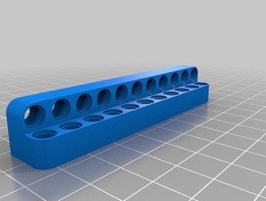 11 holes lego technic bracket construction toys customized 3d print model - Mito3D