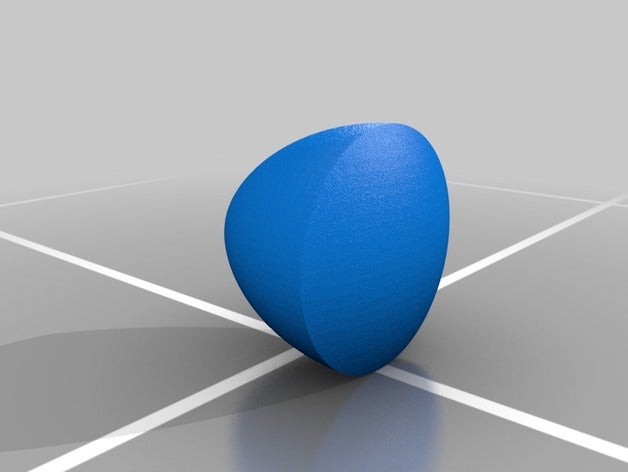 sólido de anchura constante matemáticas 3D print model - Mito3D
