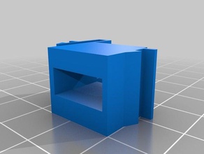 keystone usb tipo a hembra electrónica 3d print model - Mito3D