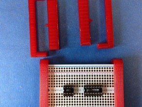adafruit protoboard bracket electronics 3d print model - Mito3D