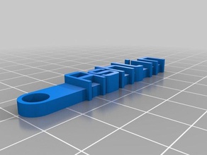 ashlin azul oscuro organización personalizado 3d print model - Mito3D