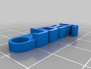 joey mavi organizasyon özelleştirilmiş 3d print model - Mito3D