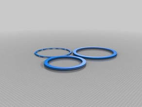type 16014 bearing parts 5mm ball larger smaller 3d print model - Mito3D
