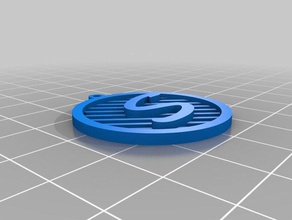 initiale de la boucle d'oreille des boucles d'oreilles personnalisé 3d print model - Mito3D