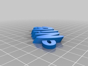 llavero niobe organization customized 3d print model - Mito3D