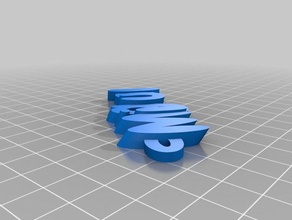 llavero miguel organización personalizado 3d print model - Mito3D