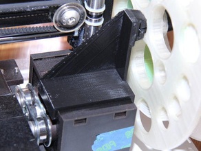 twoup spool titular 3d a impressora os acessórios 2up qu-bd dois-up 3d print model - Mito3D
