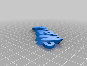 llavero manuel organización personalizado 3d print model - Mito3D