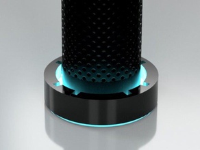 amazon echo base 3d baskı alexa amazonecho 3d print model - Mito3D