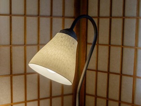 Lampe Schatten 3d drucken Lampenschirm printrbot simple 3d print model - Mito3D
