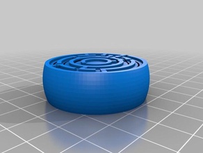 maze gyro generator fashion customized 3d print model - Mito3D