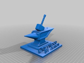 driftwood aaron logo 3d printing 3d print model - Mito3D