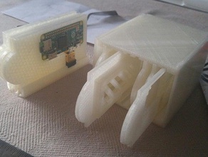 raspberry pi zero cluster case computer designproject engineeringproject makeredchallenge 3d print model - Mito3D
